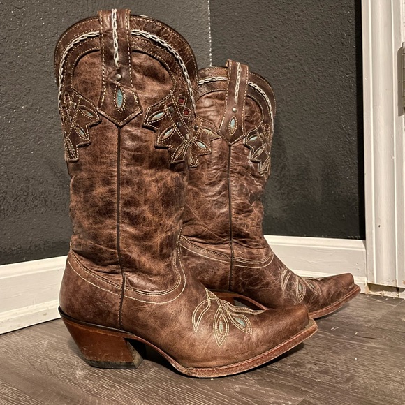 Tony Lama Shoes - Tony Lama Vaquero cowgirl boots